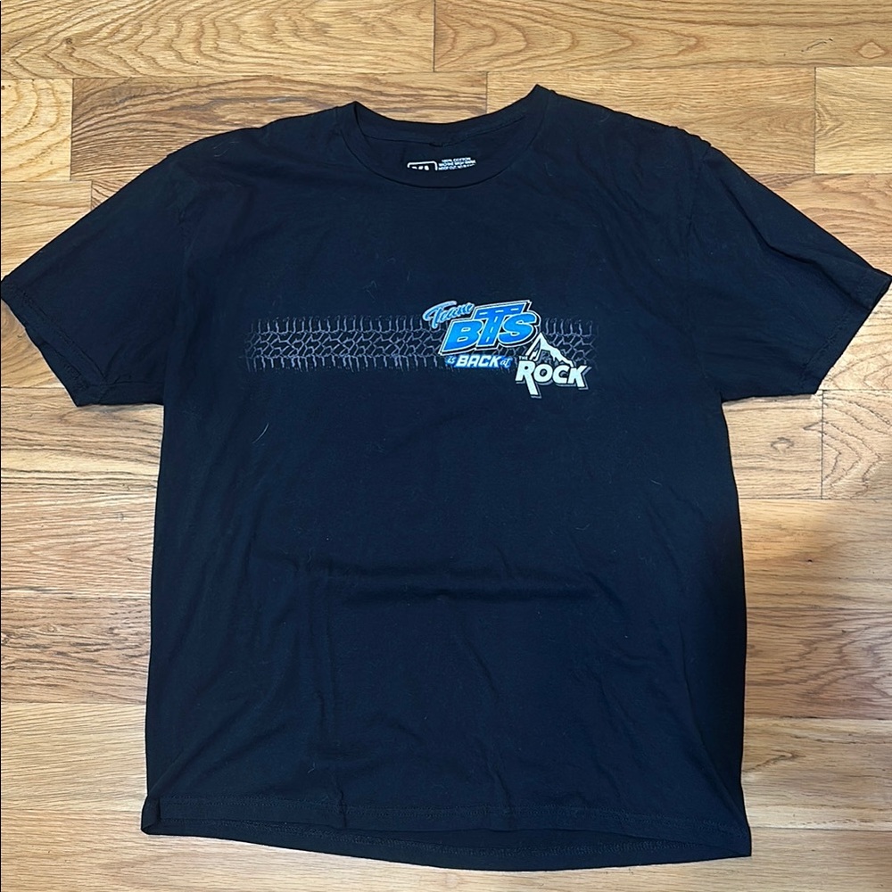 The Rock NASCAR track shirt